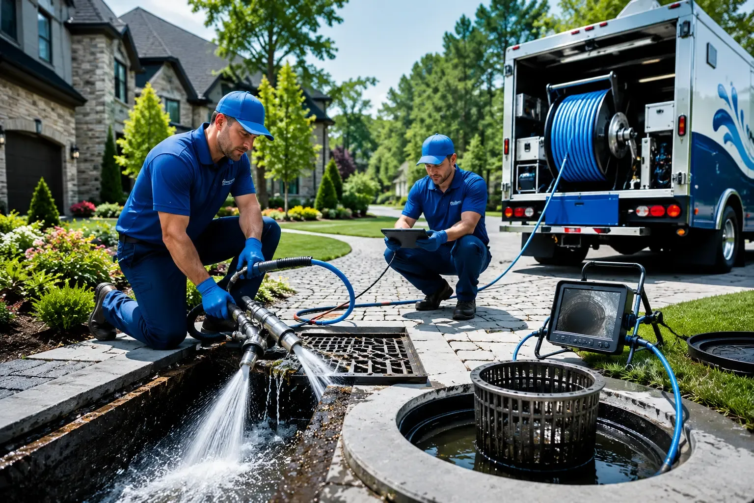 Local outdoor drain cleaning professionals in Oilton, TX