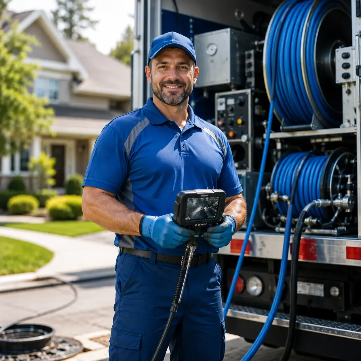 Local outdoor drain cleaning specialists in Oilton, TX